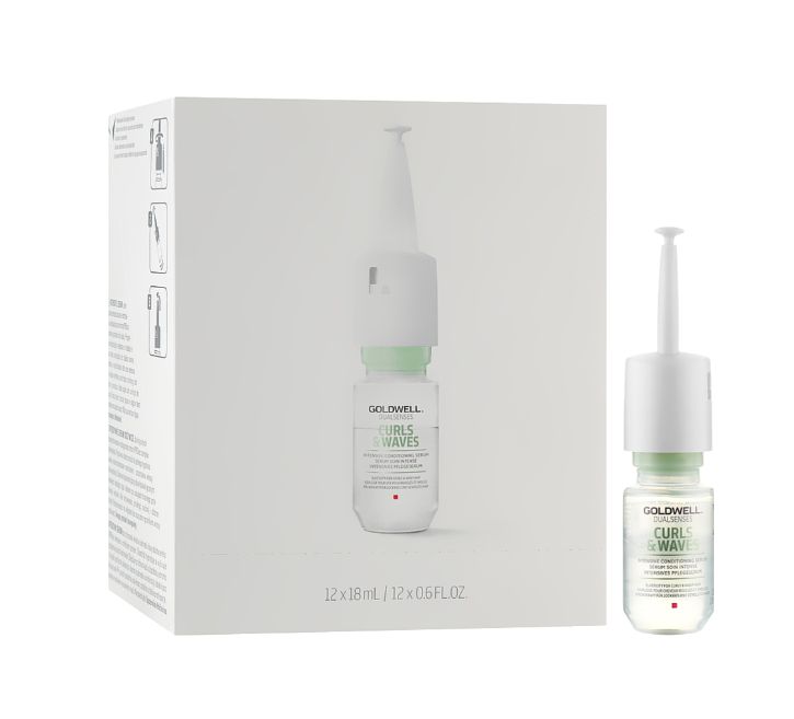 Cыворотка увлажняющая для вьющихся волос - Goldwell Dualsenses Curls & Waves Intensive Conditioning Serum