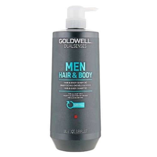 Шампунь мужской для волос и тела-Goldwell Dualsenses for Men Hair & Body Shampoo