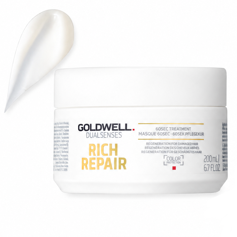 Маска для сухих и поврежденных волос -  Goldwell Dualsenses Rich Repair 60sec Treatment
