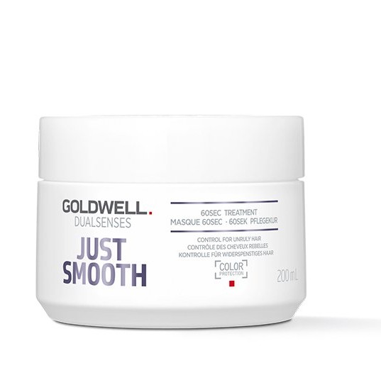 Маска интенсивная для разглаживания непослушных волос - Goldwell Dualsenses Just Smooth 60sec Treatment