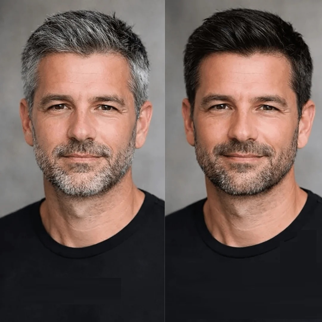 Экспресс-корректор седины - Goldwell Men ReShade 4CA (Шатен)