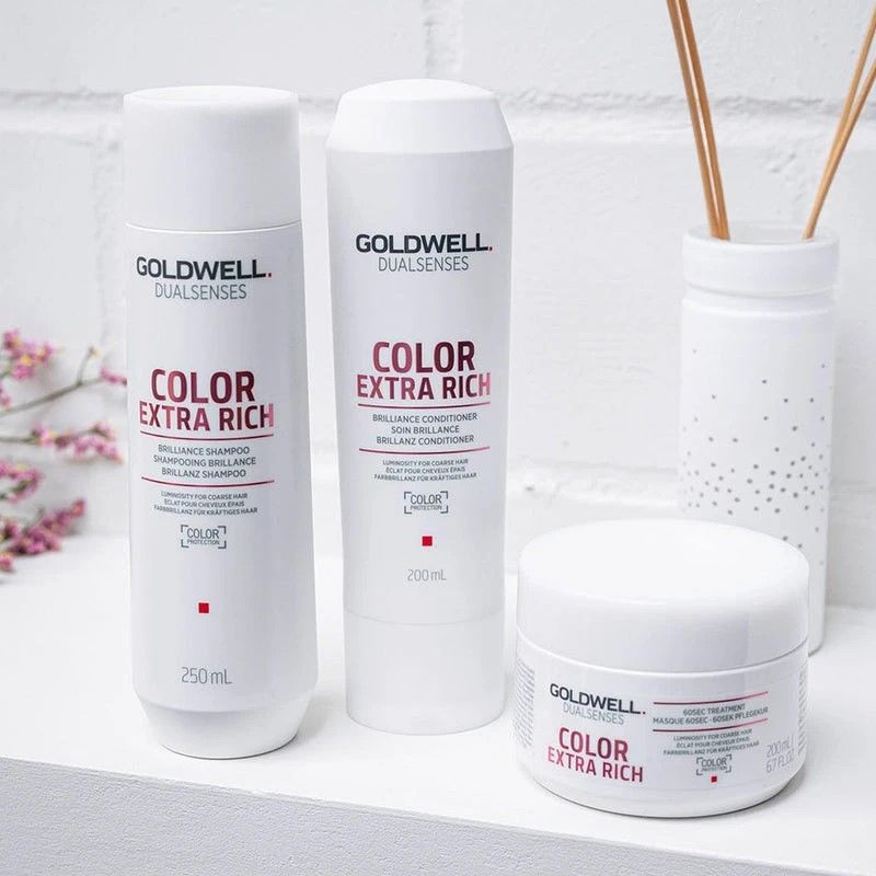 Интенсивный кондиционер для блеска окрашенных волос - Goldwell Dualsenses Color Extra Rich Detangling Conditioner
