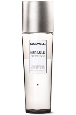 Спрей восстанавливающий с кератином для укладки поврежденных волос - Goldwell Kerasilk Reconstruct Regenerating Blow-Dry Spray