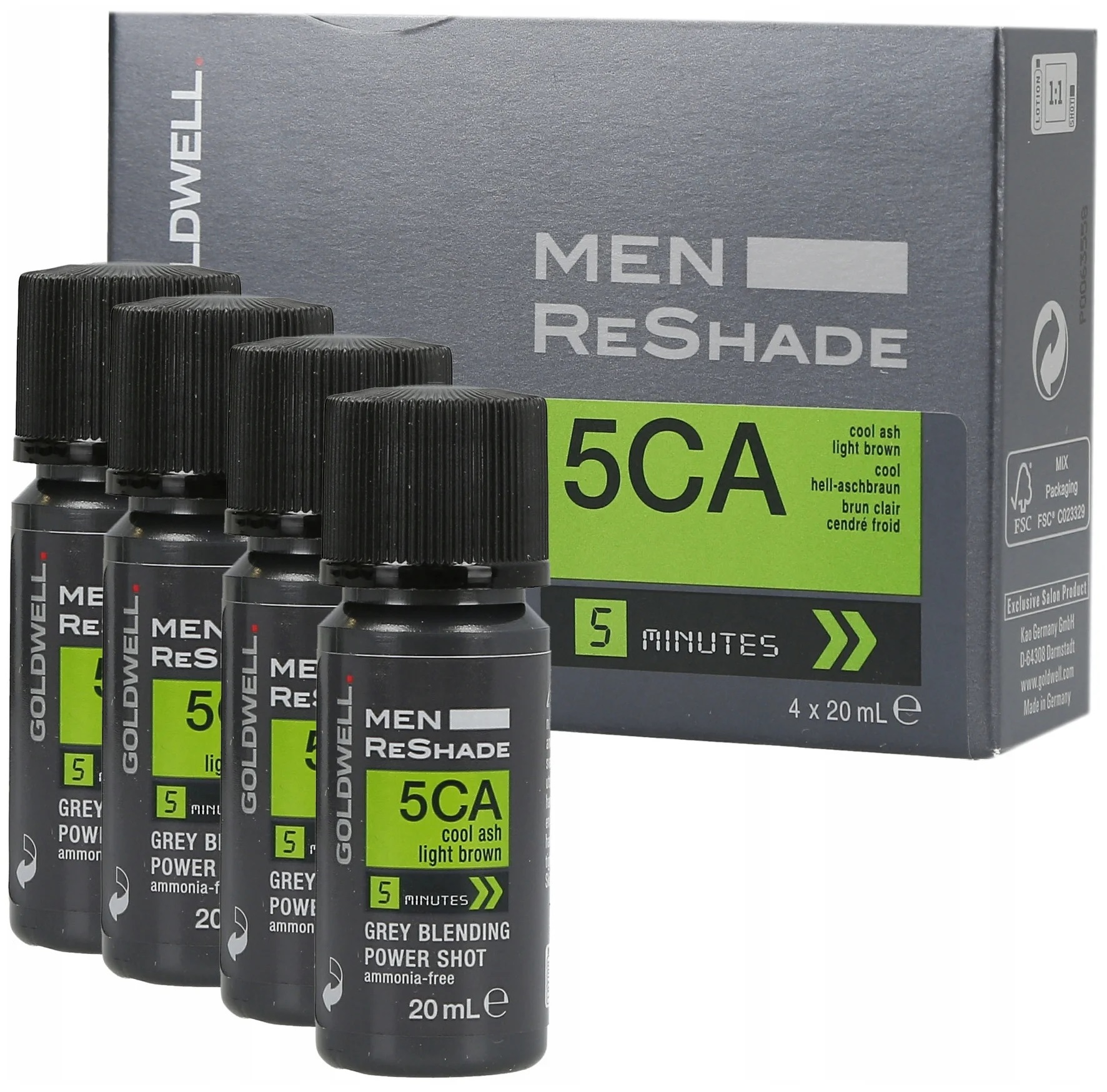 Экспресс-корректор седины Goldwell Men ReShade 5CA (Светлый шатен)