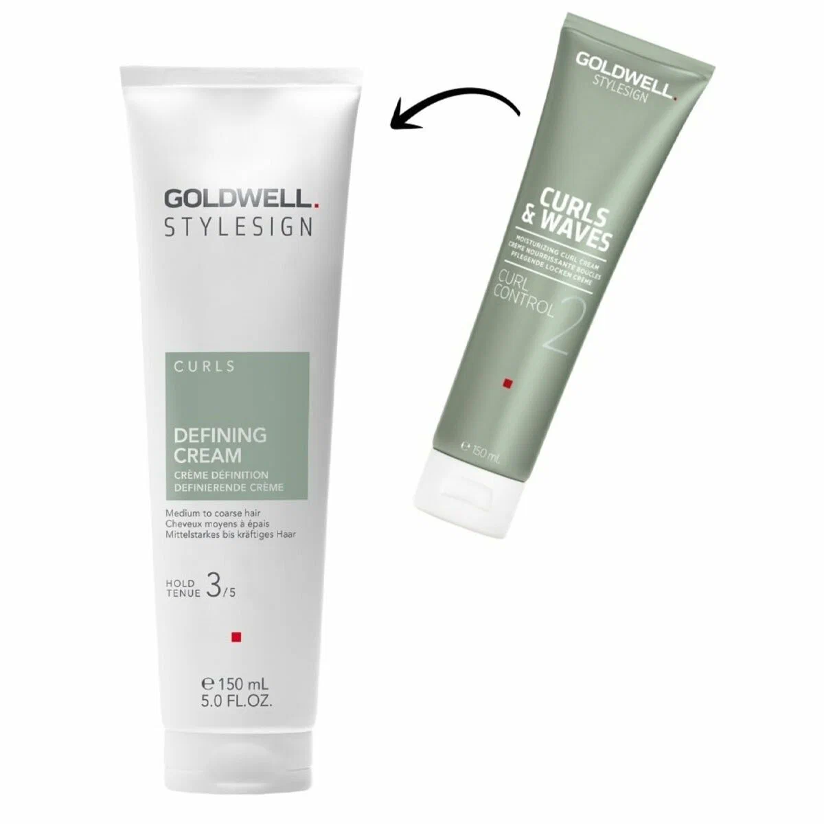 Увлажняющий крем для гладких локонов - Goldwell Stylesign Curls Defining Cream 