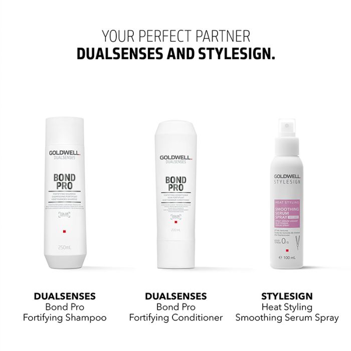 Спрей-сыворотка для термального выпрямления - Goldwell Stylesign Smoothing Serum Spray  