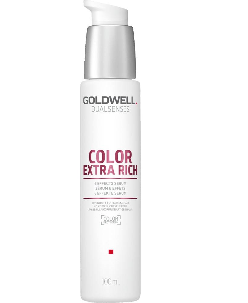 Сыворотка 6-кратного действия для окрашенных волос - Goldwell Dualsenses Color Extra Rich 6 Effects Serum