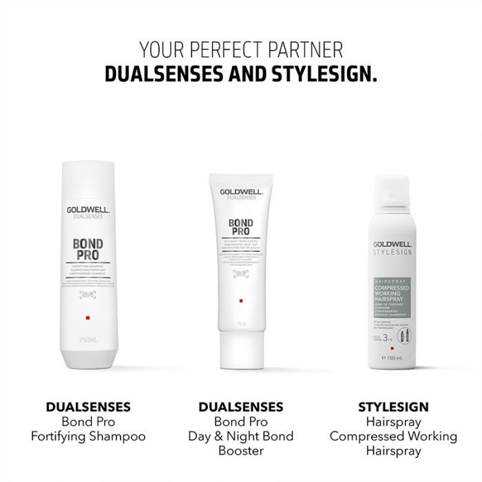 Концентрированный спрей для блеска волос - Goldwell Stylesign Compressed Working H-Spr