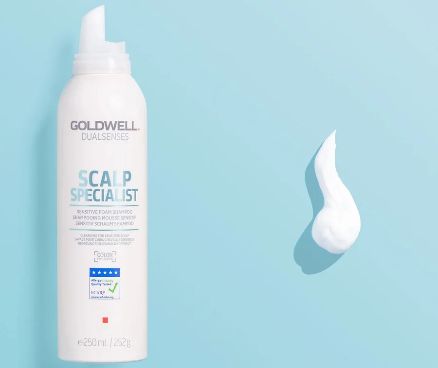 Шампунь-мусс для чувствительной кожи головы - Goldwell Dualsenses Scalp Specialist Sensitive Foam Shampoo
