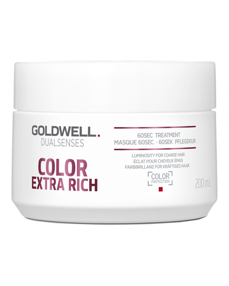 Интенсивный уход за 60 секунд для окрашенных волос - Goldwell Dual Senses Color Extra Rich 60 sec Treatment