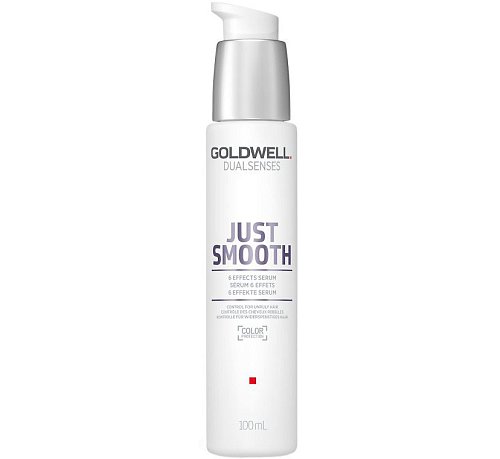 Сыворотка 6-кратного действия для непослушных волос - Goldwell Dualsenses Just Smooth 6 Effects Serum