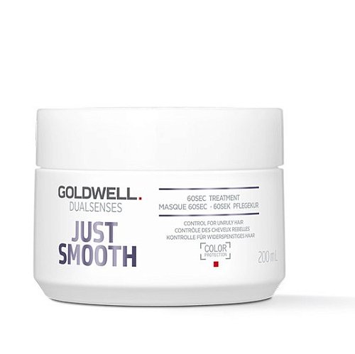 Маска интенсивная для разглаживания непослушных волос - Goldwell Dualsenses Just Smooth 60sec Treatment