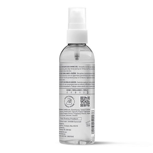 Разглаживающее масло для блеска волос - Goldwell Stylesign Smooth Weightless Shine-Oil 