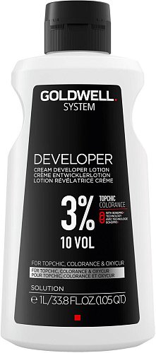 Окислитель 3% - Goldwell Developer Lotion - 3% 10 Vol