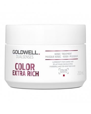 Интенсивный уход за 60 секунд для окрашенных волос - Goldwell Dual Senses Color Extra Rich 60 sec Treatment