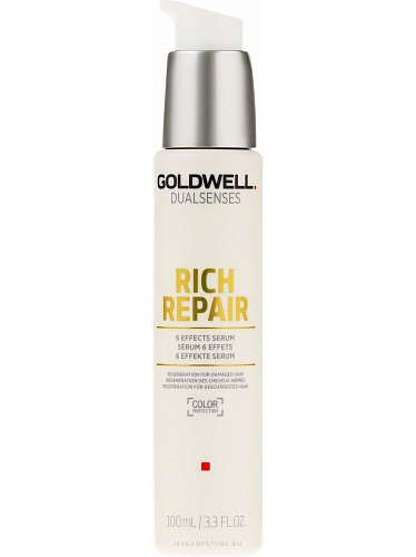Восстанавливающая сыворотка 6-кратного действия - Goldwell Dualsenses Rich Repair 6 Effects Serum