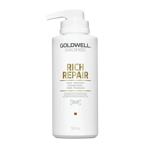 Маска для сухих и поврежденных волос -  Goldwell Dualsenses Rich Repair 60sec Treatment