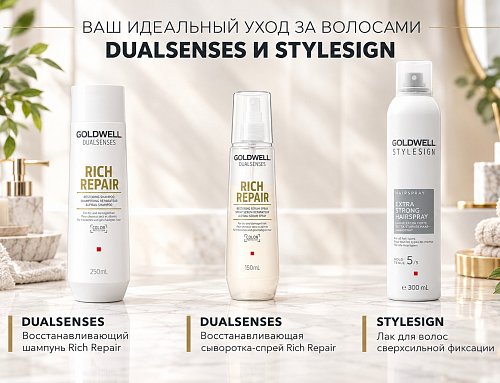 Лак экстра сильной фиксации - Goldwell Stylesign Extra Strong Hairspray 5