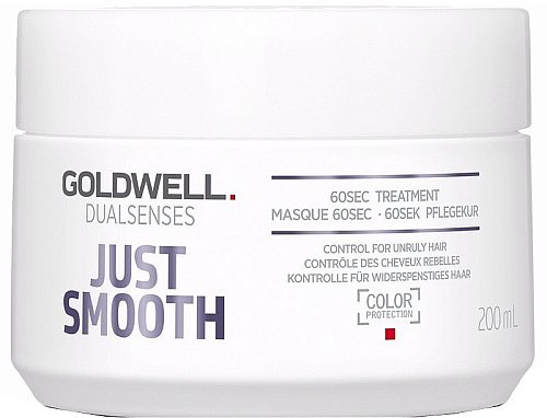 Маска интенсивная для разглаживания непослушных волос - Goldwell Dualsenses Just Smooth 60sec Treatment