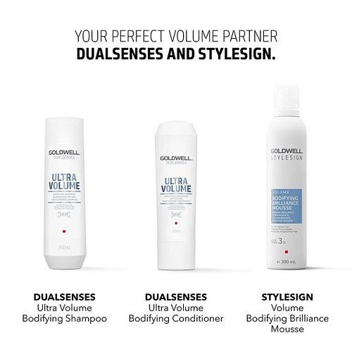 Бриллиантовый мусс для объема и блеска - Goldwell Stylesign Bodifying Brilliance Mousse