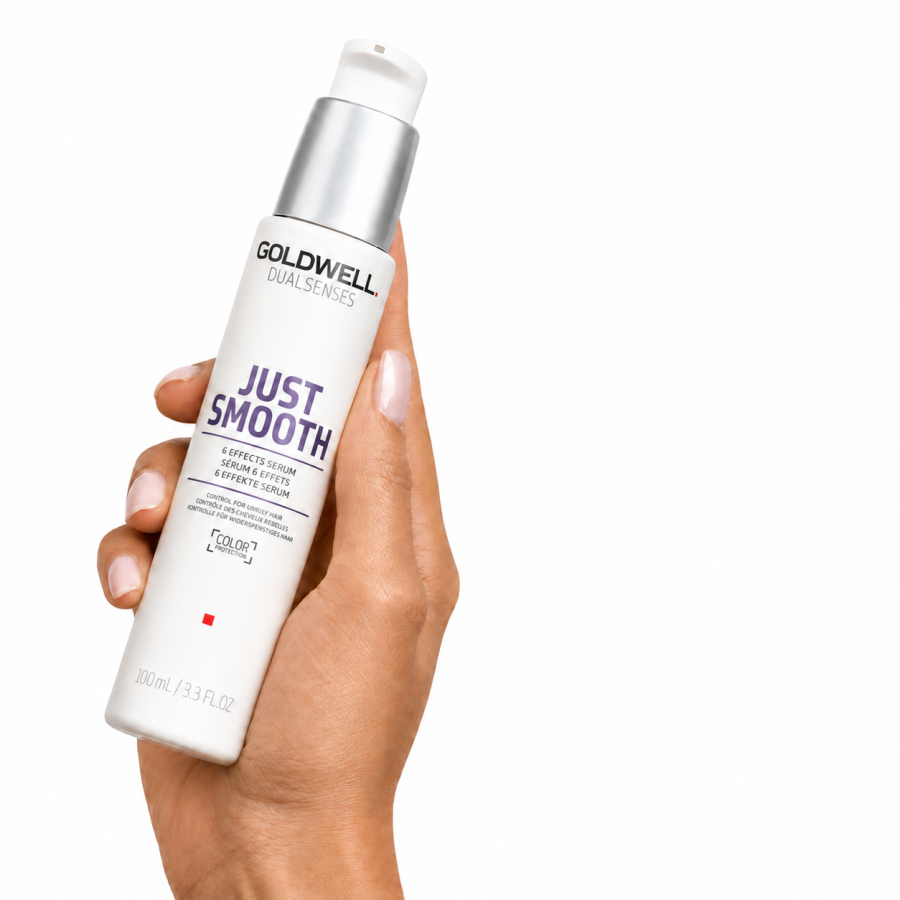 Сыворотка 6-кратного действия для непослушных волос - Goldwell Dualsenses Just Smooth 6 Effects Serum