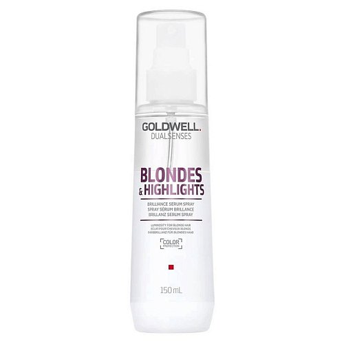 Спрей-сыворотка для осветленных и окрашенных волос - Goldwell Dualsenses Blondes & Highlights Serum Spray