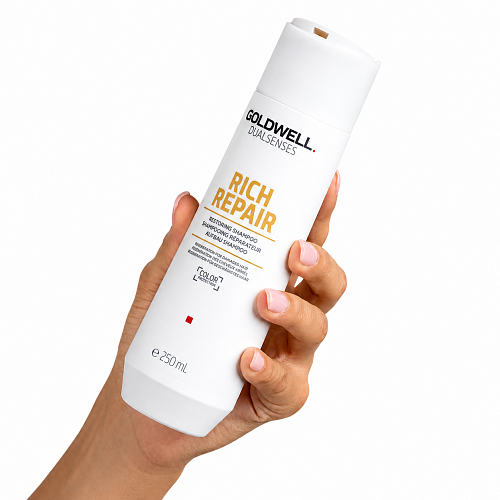 Шампунь восстанавливающий для сухих и поврежденных волос -Goldwell Dualsenses Rich Repair Shampoo