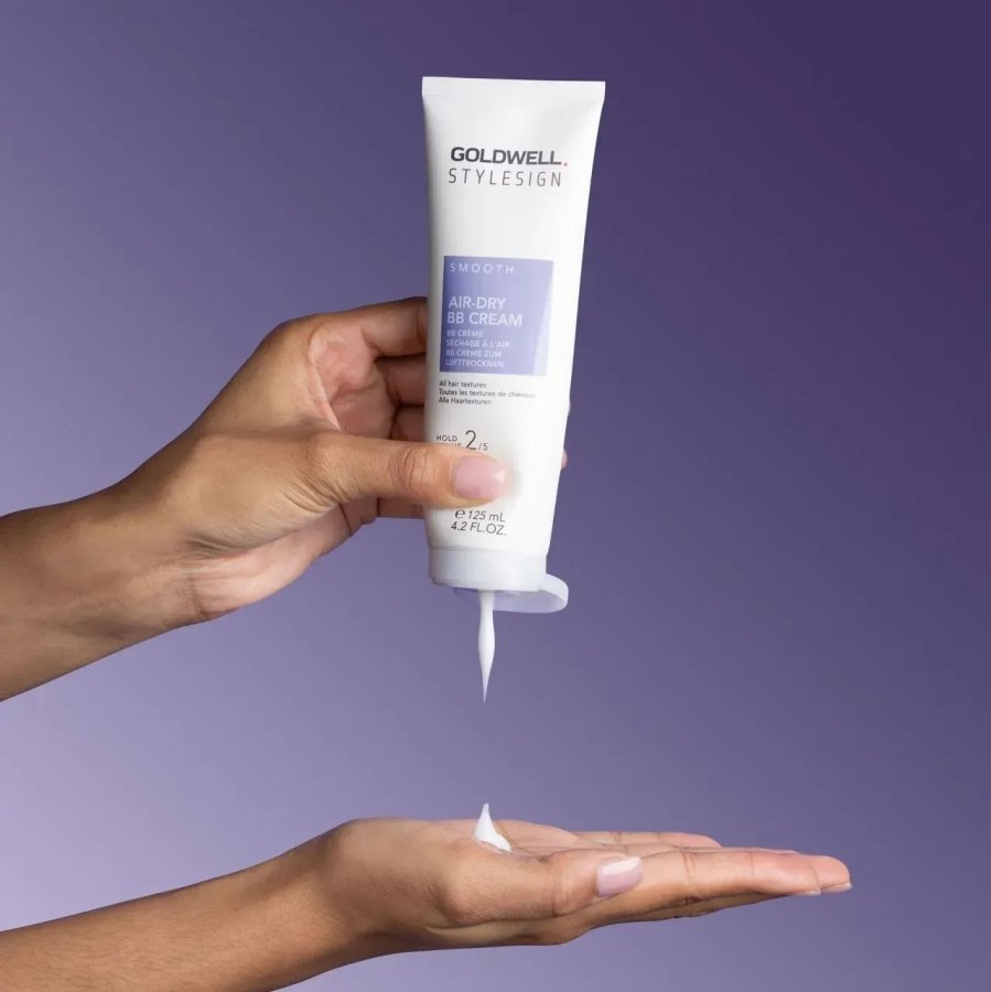 Крем для укладки и питательный уход для гладких волос - Goldwell Stylesign Smooth Air-Dry BB Cream