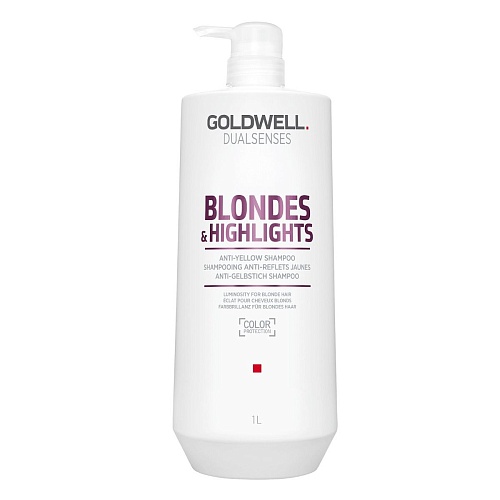 Шампунь против желтизны для осветленных и мелированных волос - Goldwell DualSenses Blondes & Highlights Anti-Yellow Shampoo