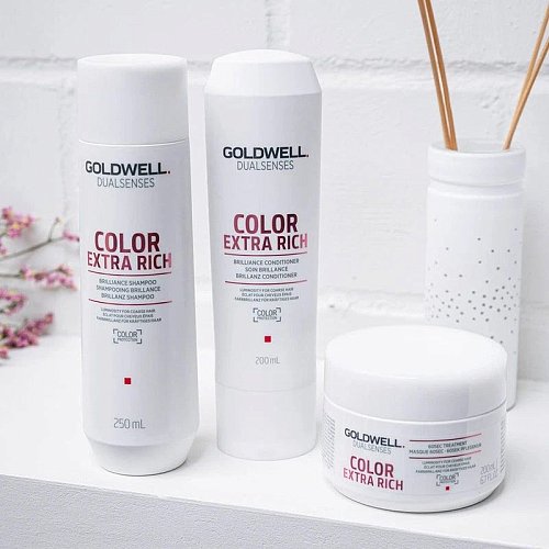 Интенсивный шампунь для блеска окрашенных волос - Goldwell Dual Senses Color Extra Rich Brilliance Shampoo