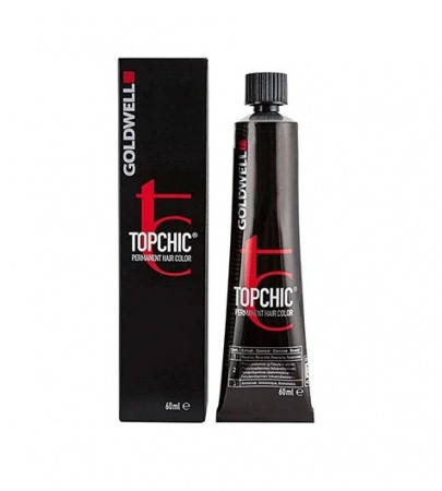 Стойкая профессиональная краска для волос - Goldwell Topchic Hair Color Coloration 5BG (Tирамису)