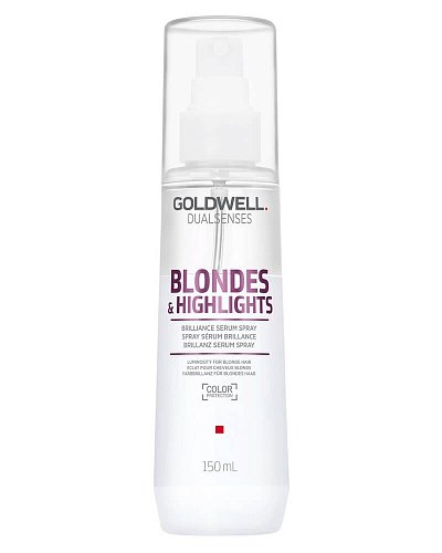 Спрей-сыворотка для осветленных и окрашенных волос - Goldwell Dualsenses Blondes & Highlights Serum Spray