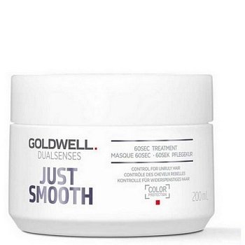 Маска интенсивная для разглаживания непослушных волос - Goldwell Dualsenses Just Smooth 60sec Treatment