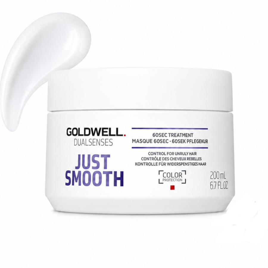 Маска интенсивная для разглаживания непослушных волос - Goldwell Dualsenses Just Smooth 60sec Treatment