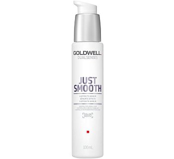 Сыворотка 6-кратного действия для непослушных волос - Goldwell Dualsenses Just Smooth 6 Effects Serum