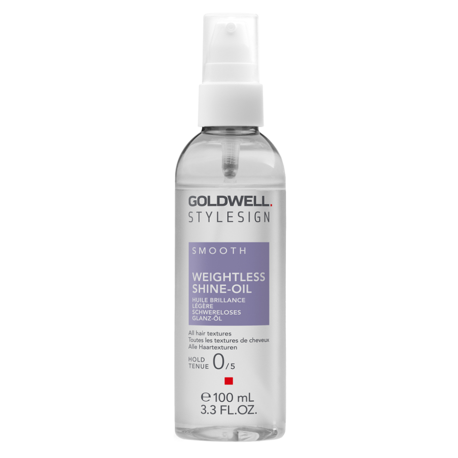 Разглаживающее масло для блеска волос - Goldwell Stylesign Smooth Weightless Shine-Oil 