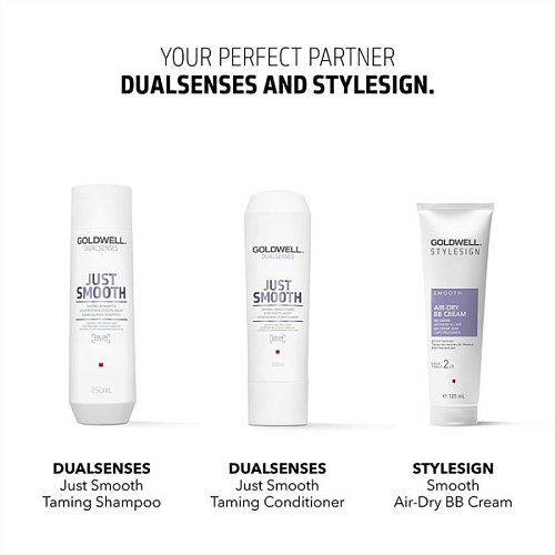 Крем для укладки и питательный уход для гладких волос - Goldwell Stylesign Smooth Air-Dry BB Cream