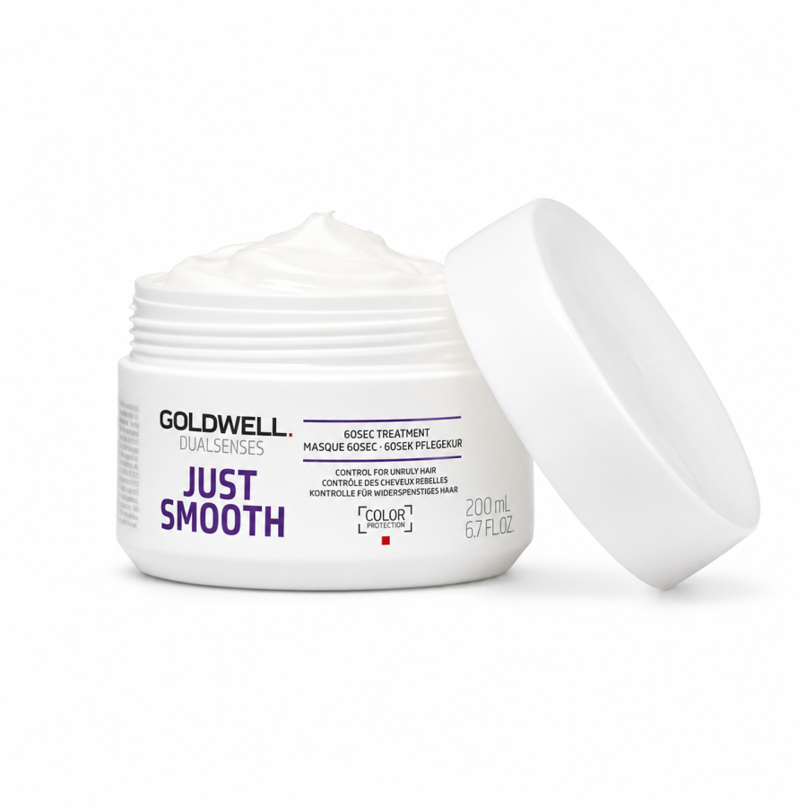 Маска интенсивная для разглаживания непослушных волос - Goldwell Dualsenses Just Smooth 60sec Treatment