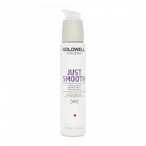 Сыворотка 6-кратного действия для непослушных волос - Goldwell Dualsenses Just Smooth 6 Effects Serum