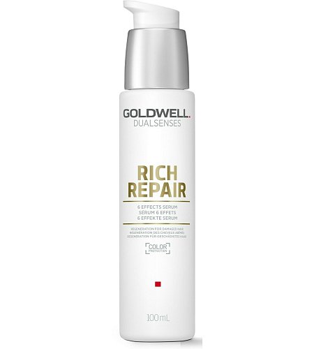 Восстанавливающая сыворотка 6-кратного действия - Goldwell Dualsenses Rich Repair 6 Effects Serum