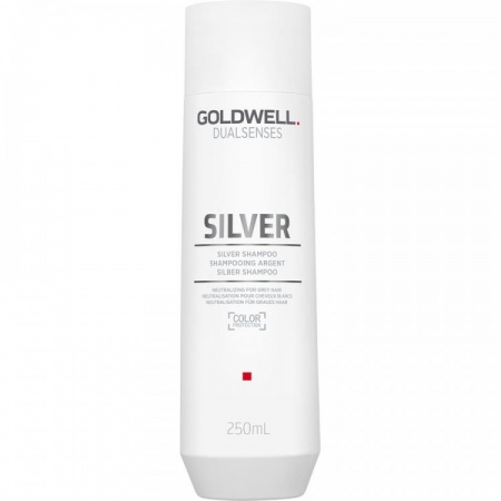 Корректирующий шампунь для седых и светлых волос - Goldwell Dualsenses Silver Shampoo