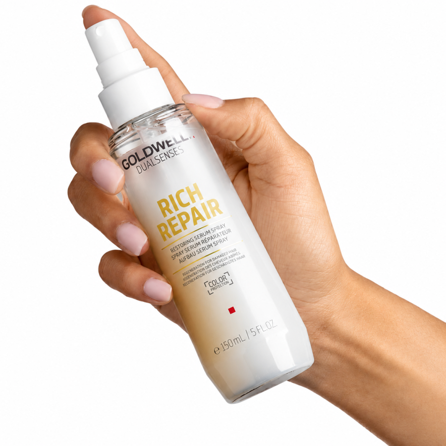Cпрей-сыворотка для сухих и поврежденных волос - Goldwell Dualsenses Rich Repair Restoring Serum Spray