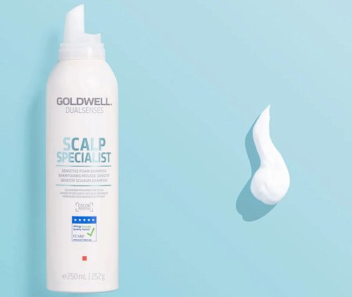 Шампунь-мусс для чувствительной кожи головы - Goldwell Dualsenses Scalp Specialist Sensitive Foam Shampoo
