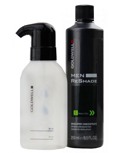 Лосьон-концентрат+ аппликатор 250 мл. Goldwell Men ReShade Developer Concentrate