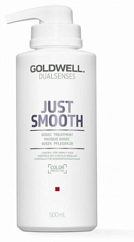 Маска интенсивная для разглаживания непослушных волос - Goldwell Dualsenses Just Smooth 60sec Treatment