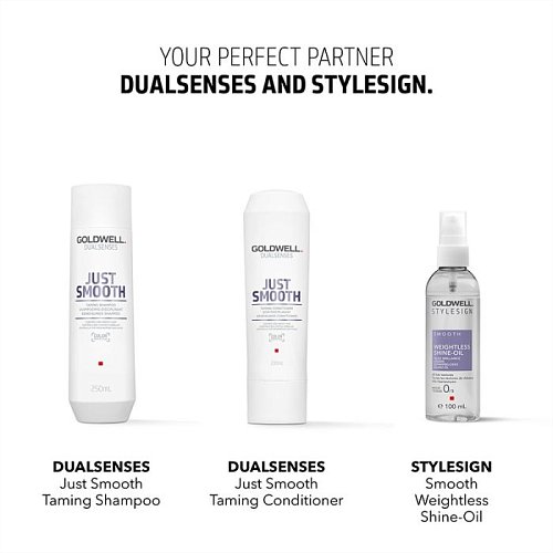 Разглаживающее масло для блеска волос - Goldwell Stylesign Smooth Weightless Shine-Oil 