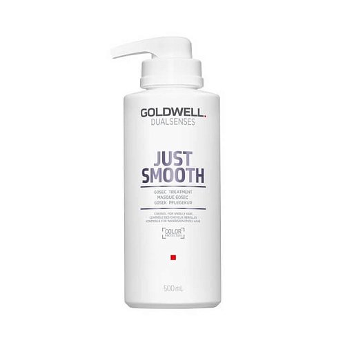 Маска интенсивная для разглаживания непослушных волос - Goldwell Dualsenses Just Smooth 60sec Treatment
