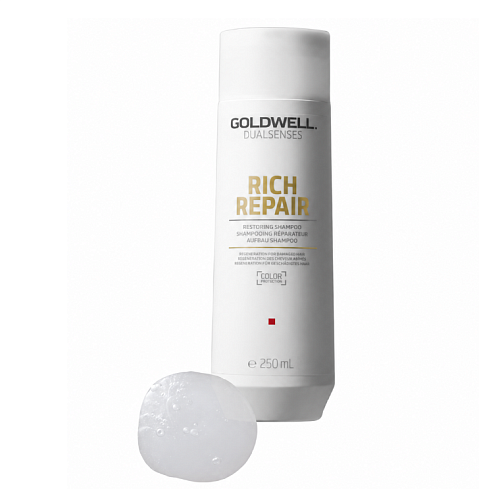 Шампунь восстанавливающий для сухих и поврежденных волос -Goldwell Dualsenses Rich Repair Shampoo